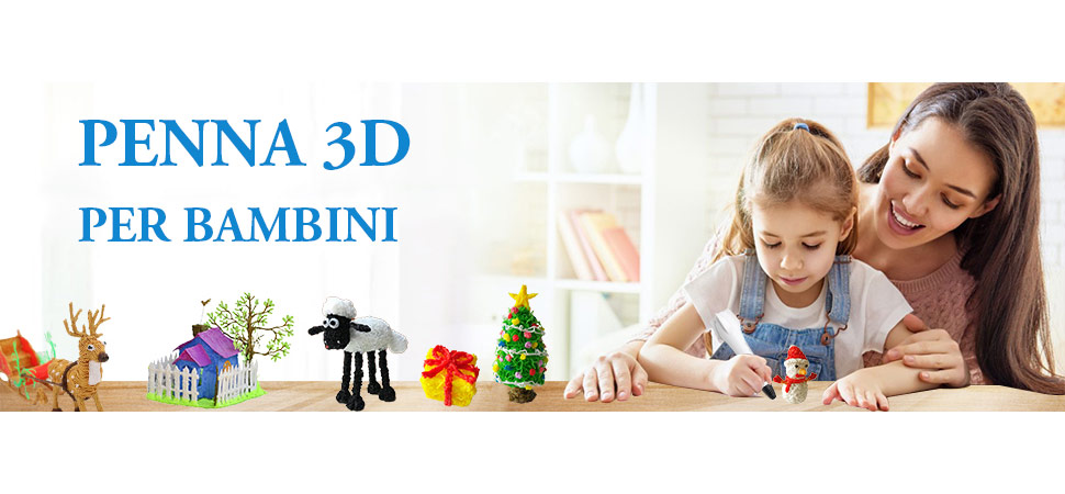 Penna 3D per bambini